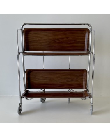 Vintage 70's Serving Trolley - Gerlinol Vintage by Kitatori Kitatori.ch - Art and Design Concept Store design switzerland ori...