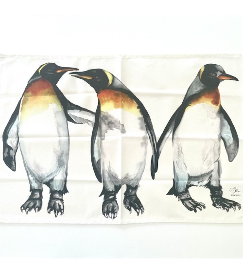 Tea Towel - Penguin Meg Hawkins Art best kitchen hand towels fall funny cute