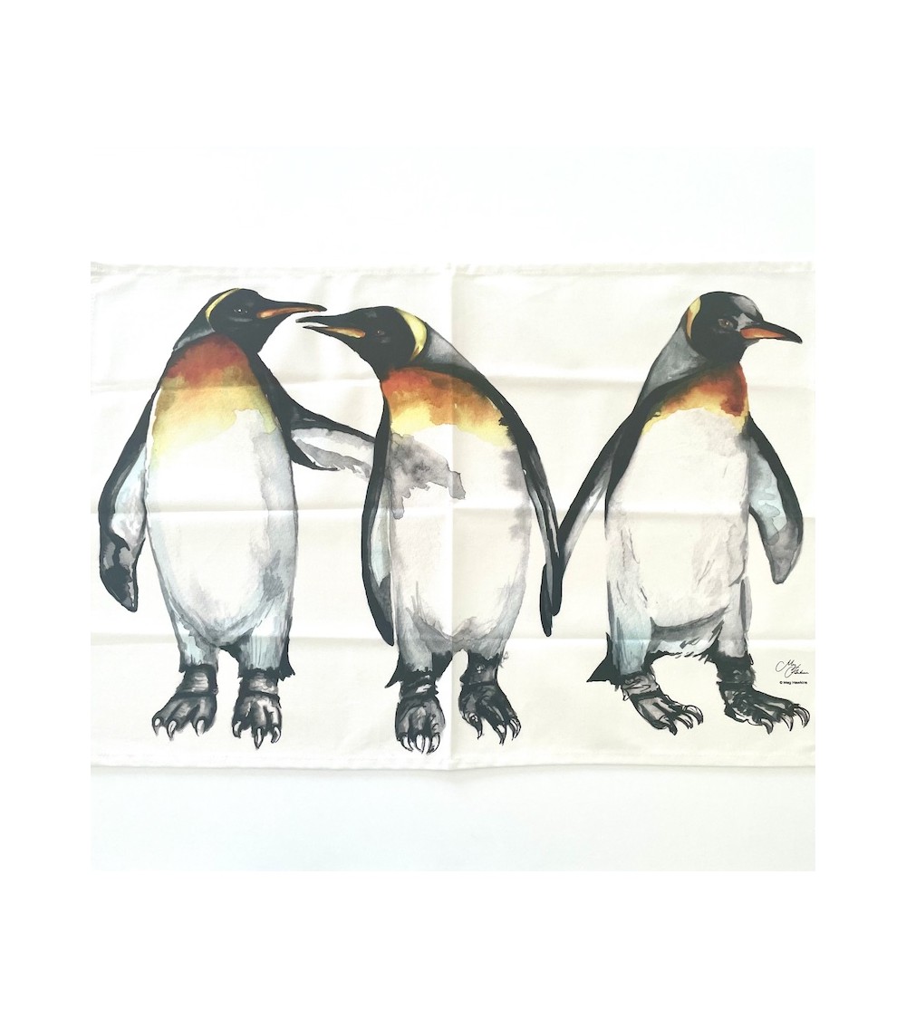 Tea Towel - Penguin Meg Hawkins Art best kitchen hand towels fall funny cute