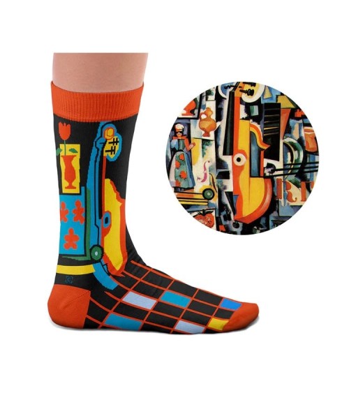 Socken - Parto da Viola Curator Socks Socke lustige Damen Herren farbige coole socken mit motiv kaufen