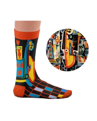 Calzini - Parto da Viola Curator Socks calze da uomo per donna divertenti simpatici particolari