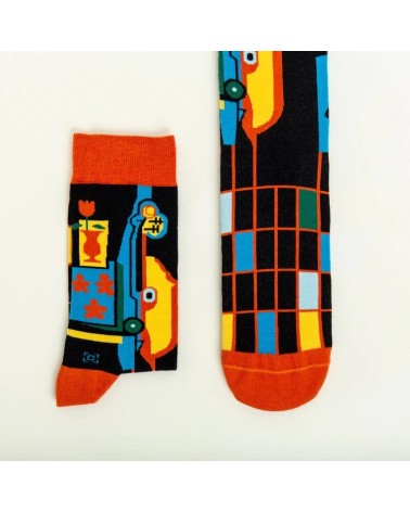 Calzini - Parto da Viola Curator Socks calze da uomo per donna divertenti simpatici particolari