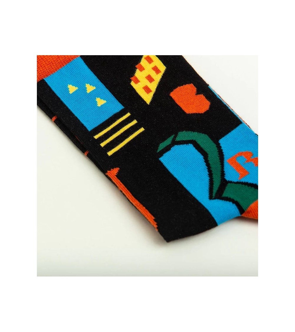 Calzini - Parto da Viola Curator Socks calze da uomo per donna divertenti simpatici particolari