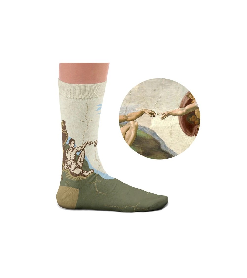 Calzini - Creazione di Adamo Curator Socks calze da uomo per donna divertenti simpatici particolari
