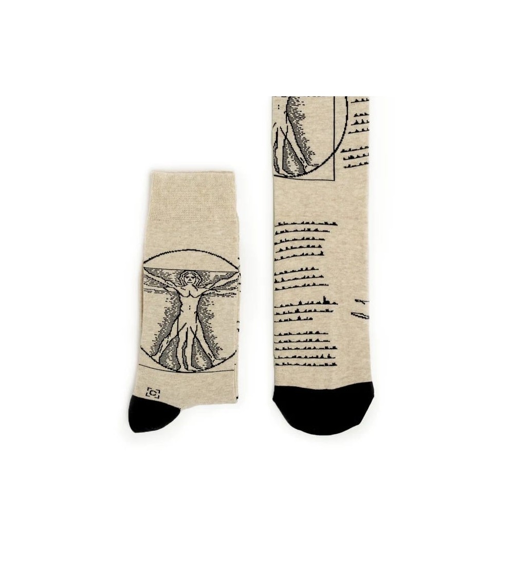 Socks - Vitruvian Man Curator Socks funny crazy cute cool best pop socks for women men