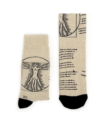 Socks - Vitruvian Man Curator Socks funny crazy cute cool best pop socks for women men