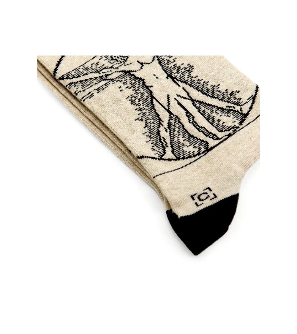 Socks - Vitruvian Man Curator Socks funny crazy cute cool best pop socks for women men