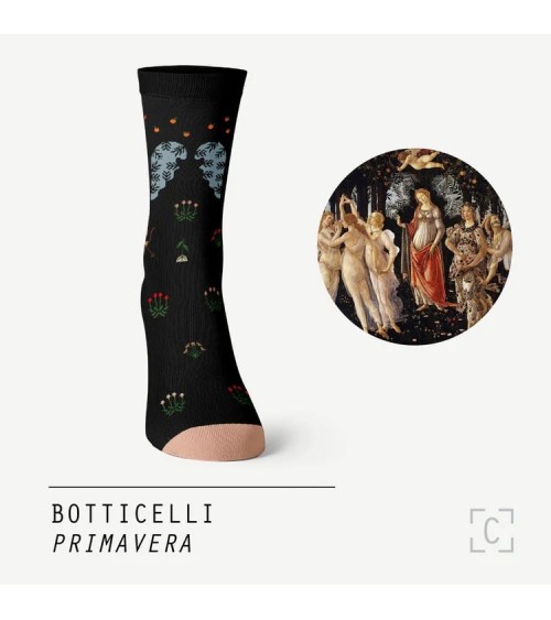 Chaussettes - Primavera Curator Socks jolies chausset pour homme femme fantaisie drole originales
