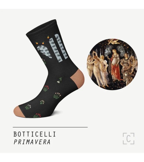 Chaussettes - Primavera Curator Socks jolies chausset pour homme femme fantaisie drole originales