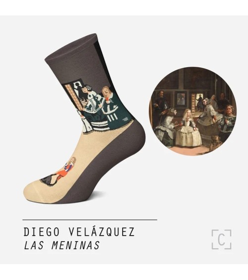 Socken - Las Meninas Curator Socks Socke lustige Damen Herren farbige coole socken mit motiv kaufen