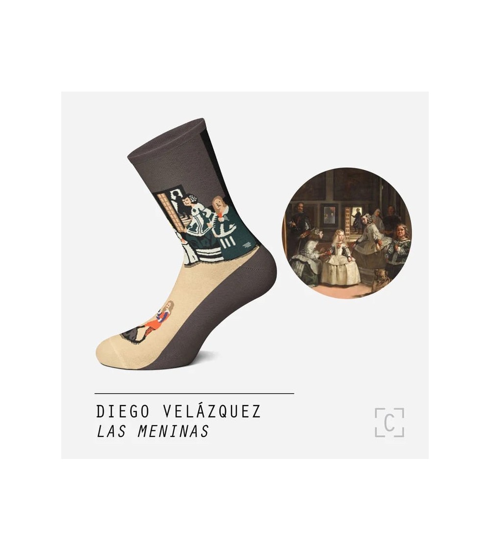 Socken - Las Meninas Curator Socks socke kuschelsocken für damen lustig herren farbige coole socken