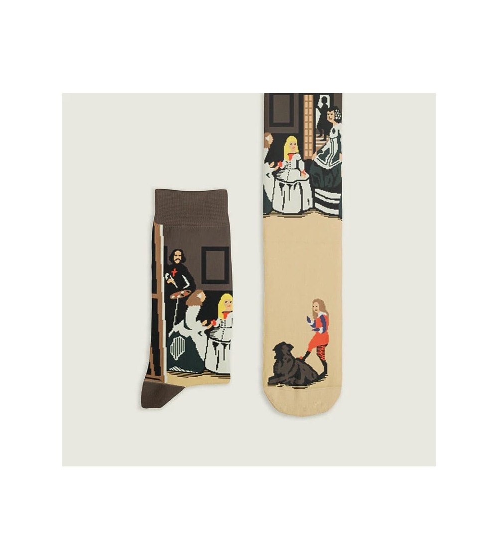 Socken - Las Meninas Curator Socks socke kuschelsocken für damen lustig herren farbige coole socken