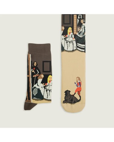 Chaussettes - Les Ménines Curator Socks jolies chausset pour homme femme fantaisie drole originales
