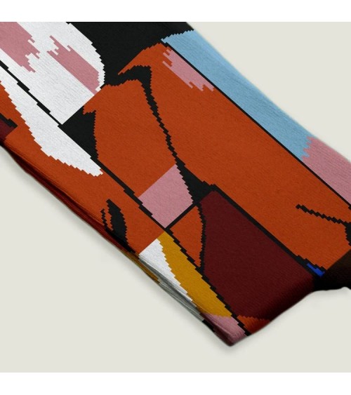 Socks - The Foxes by Franz Marc Curator Socks funny crazy cute cool best pop socks for women men