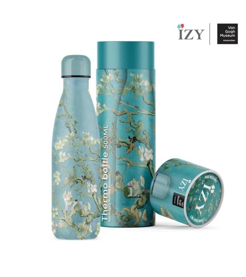 Thermo Trinkflasche - Mandelbaum in Blüte IZY Bottles trink thermos flaschen wasserflaschen sport kaufen