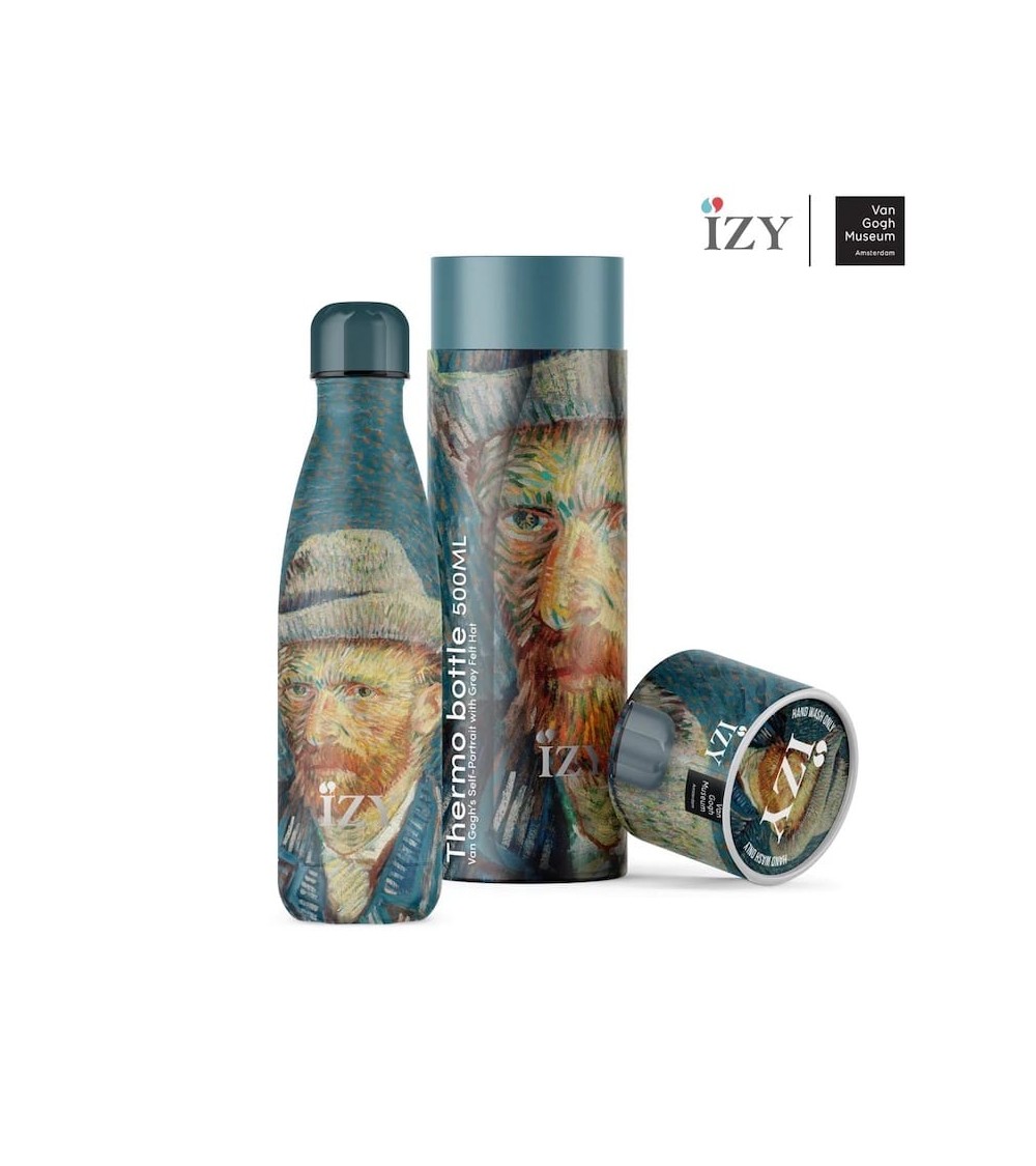Thermo Flask - Van Gogh's Self-Portrait IZY Bottles best water bottle