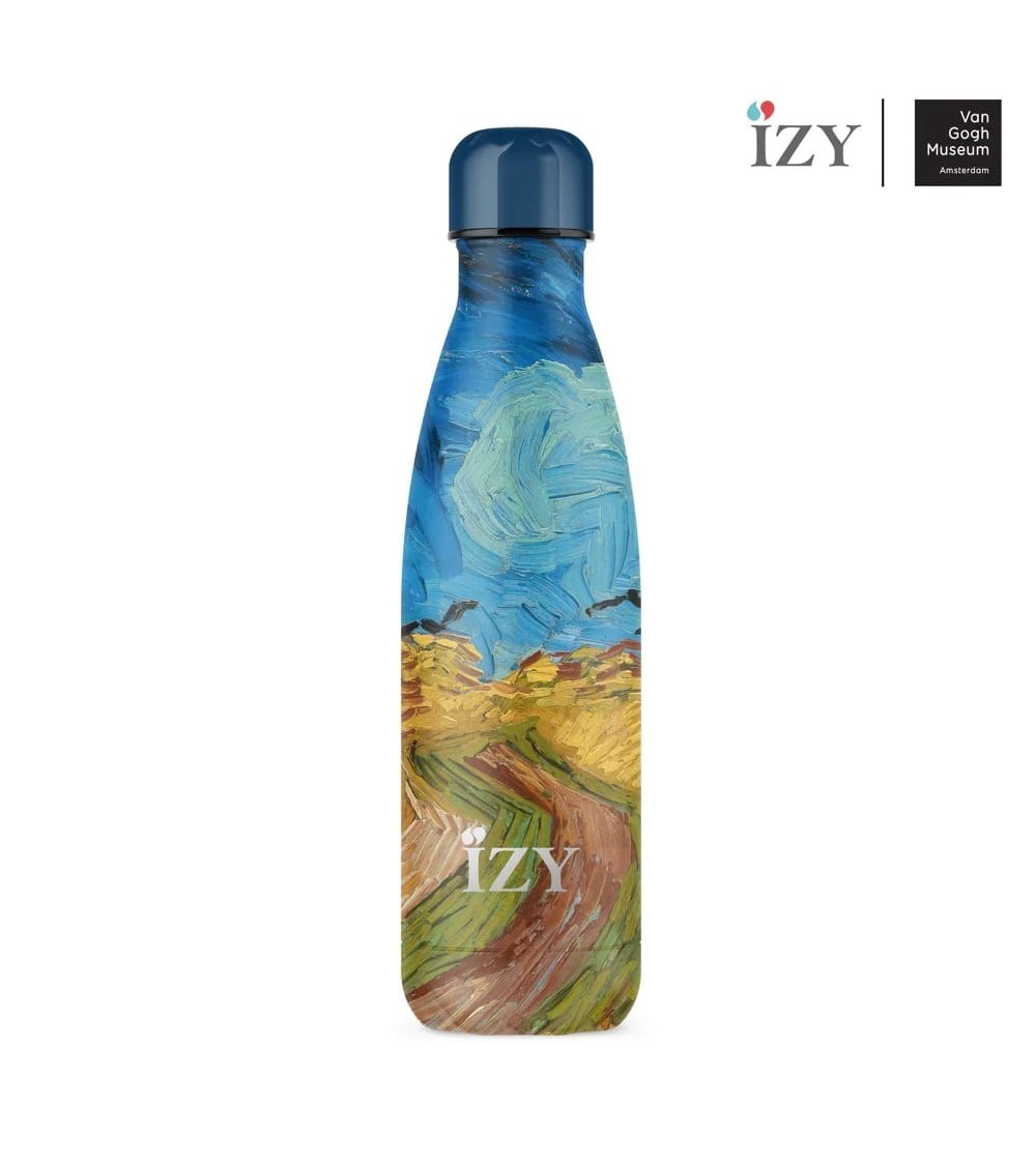 Borraccia termica - Campo di grano con volo di corvi IZY Bottles borracce termiche