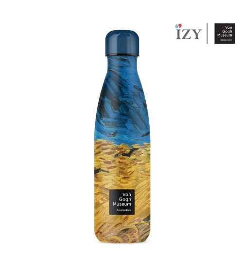 Thermo Trinkflasche - Krähen über Weizenfeld IZY Bottles trink thermos flaschen wasserflaschen sport kaufen