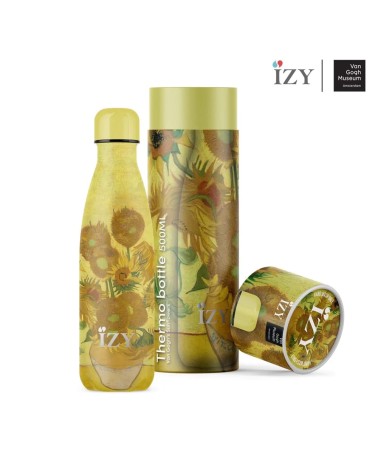 Gourde Isotherme - Les Tournesols IZY Bottles gourde sport metal d eau aluminium thé design