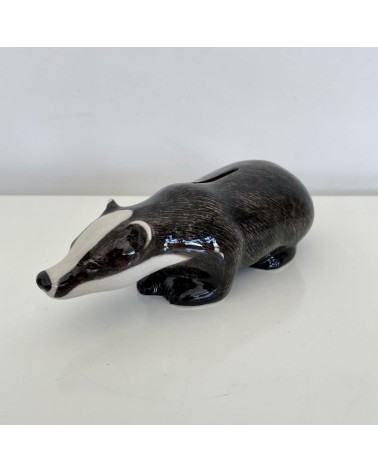 Piggy Bank - Badger Quail Ceramics money box ceramic