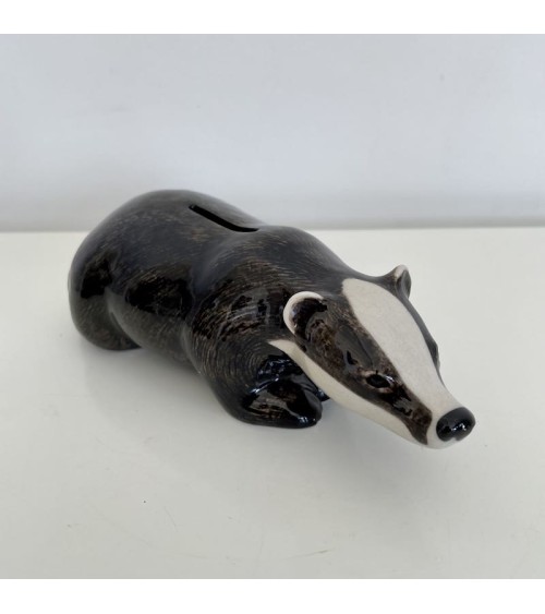 Tirelire - Blaireau Quail Ceramics adulte originale design animaux