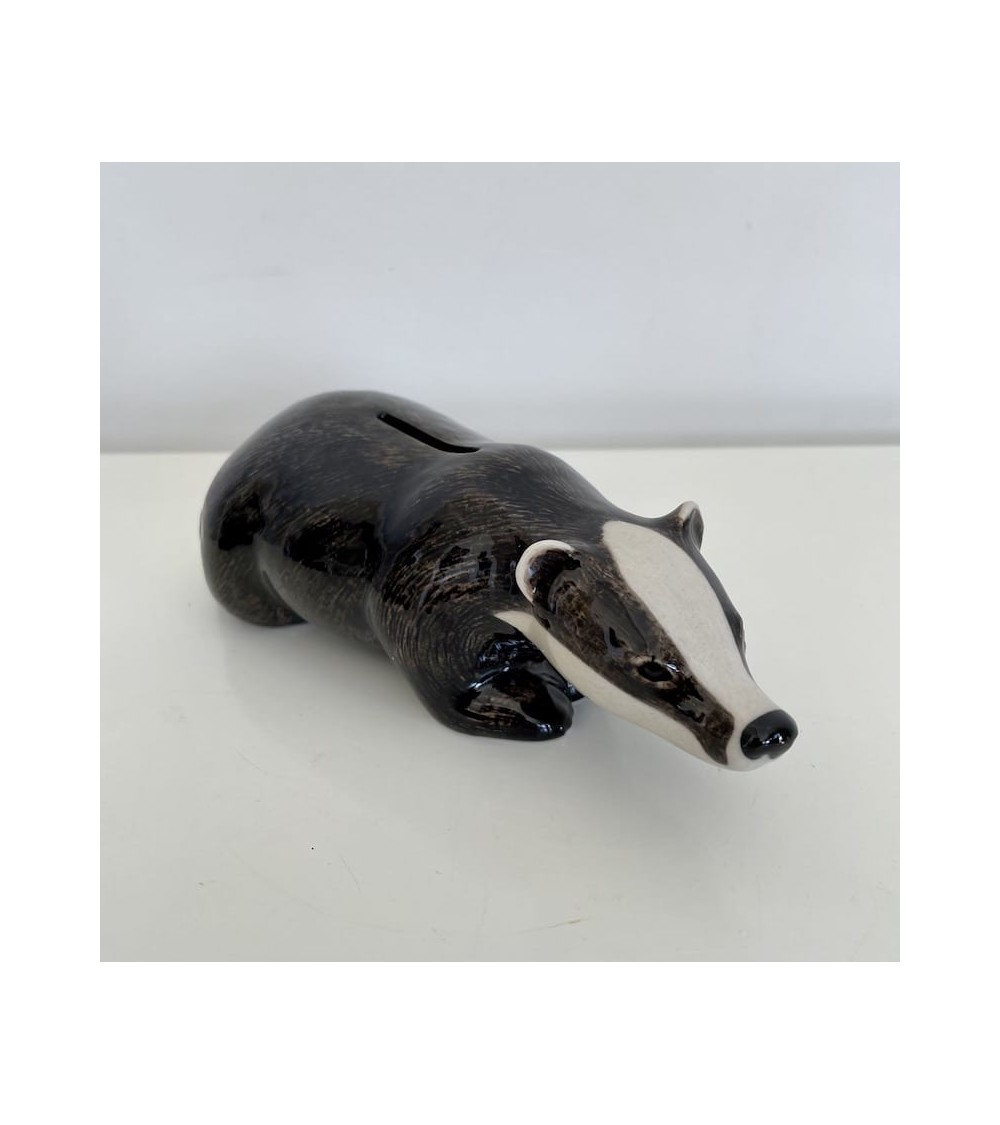 Piggy Bank - Badger Quail Ceramics money box ceramic