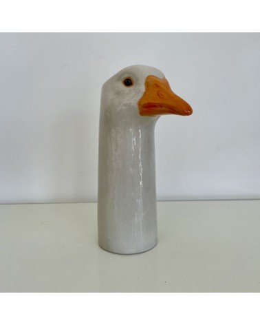 Gans - Blumenvase Quail Ceramics vasen deko blumenvase blume vase design dekoration spezielle schöne kitatori schweiz kaufen