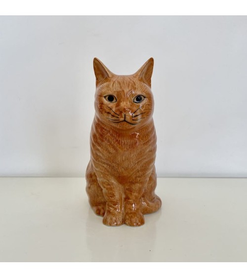 Vaso per fiori - Vincent, il gatto zenzero Quail Ceramics vasi eleganti per interni per fiori decorativi design kitatori sviz...