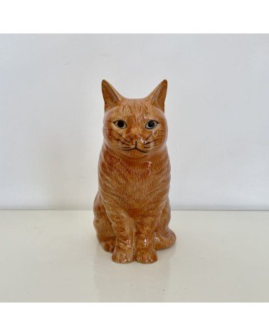 Large Flower Vase - Vincent the Ginger Cat Quail Ceramics table flower living room vase kitatori switzerland