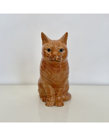 Vaso per fiori - Vincent, il gatto zenzero Quail Ceramics vasi eleganti per interni per fiori decorativi design kitatori sviz...