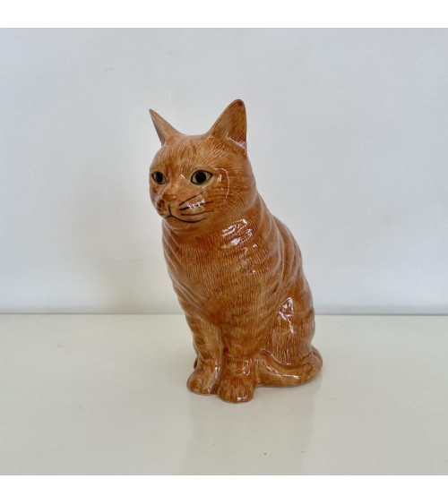 Vaso per fiori - Vincent, il gatto zenzero Quail Ceramics vasi eleganti per interni per fiori decorativi design kitatori sviz...