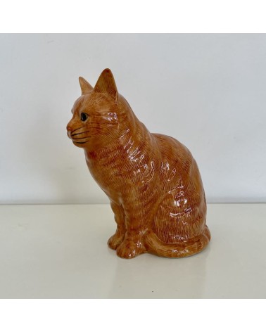 Vaso per fiori - Vincent, il gatto zenzero Quail Ceramics vasi eleganti per interni per fiori decorativi design kitatori sviz...