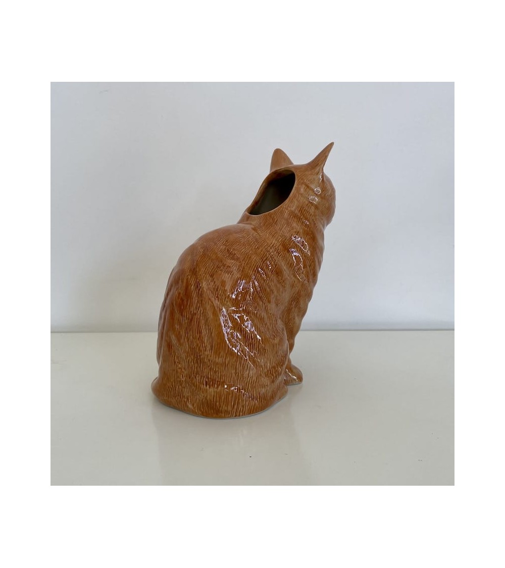 Grand vase à fleurs - Vincent le Chat Roux Quail Ceramics design fleur décoratif original kitatori suisse