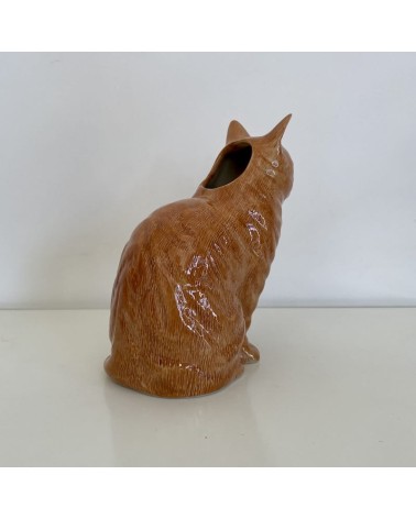 Large Flower Vase - Vincent the Ginger Cat Quail Ceramics table flower living room vase kitatori switzerland