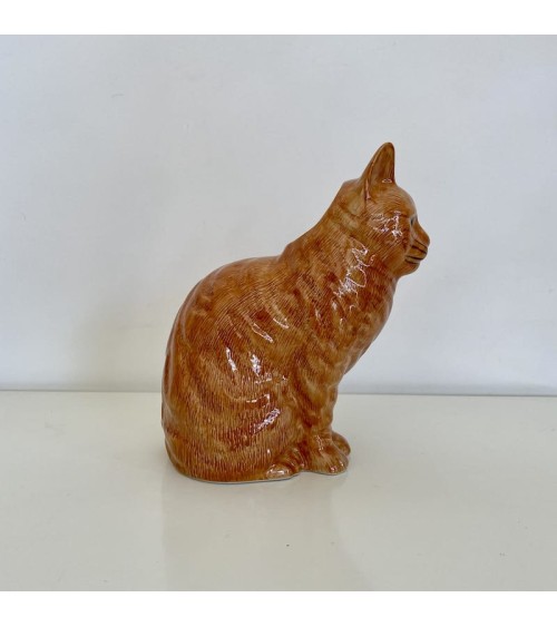 Large Flower Vase - Vincent the Ginger Cat Quail Ceramics table flower living room vase kitatori switzerland