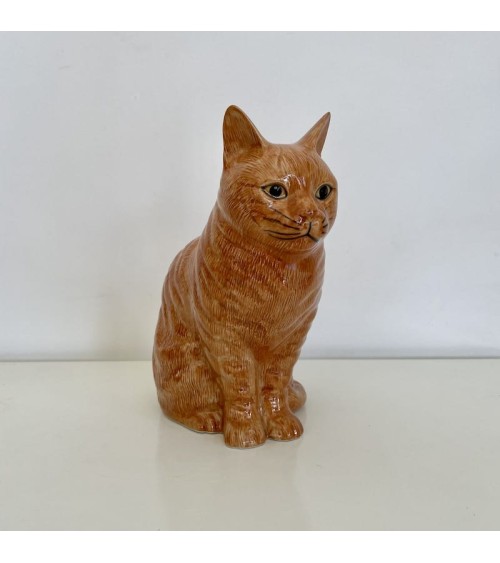 Large Flower Vase - Vincent the Ginger Cat Quail Ceramics table flower living room vase kitatori switzerland