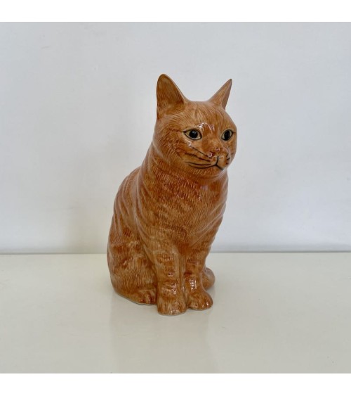 Vaso per fiori - Vincent, il gatto zenzero Quail Ceramics vasi eleganti per interni per fiori decorativi design kitatori sviz...