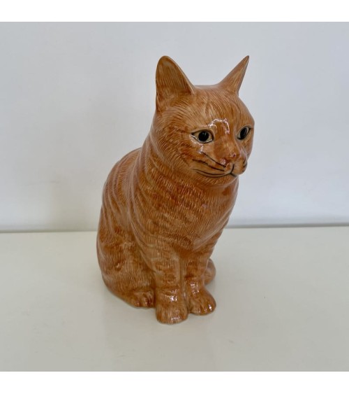 Vaso per fiori - Vincent, il gatto zenzero Quail Ceramics vasi eleganti per interni per fiori decorativi design kitatori sviz...