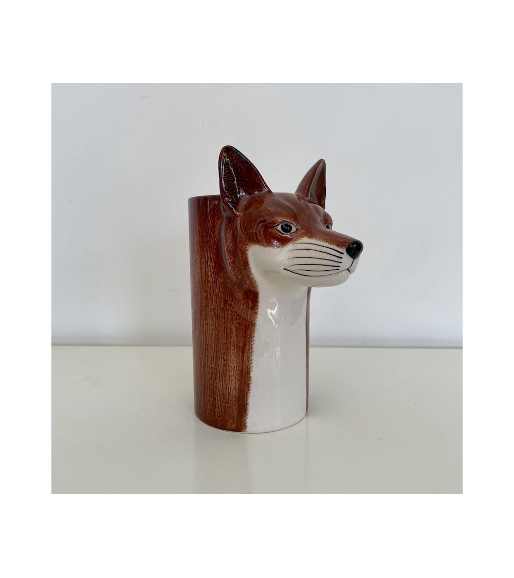 Fox - Kitchen Utensil Pot Quail Ceramics