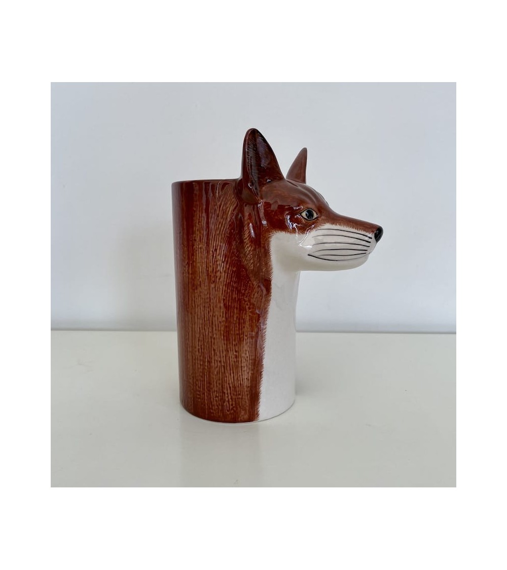 Fox - Kitchen Utensil Pot Quail Ceramics