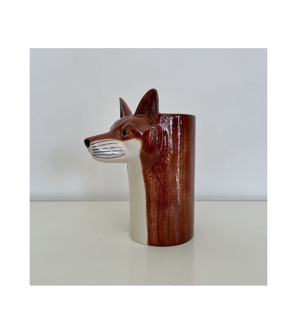 Fox - Kitchen Utensil Pot Quail Ceramics