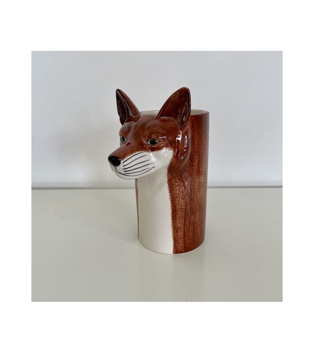 Fox - Kitchen Utensil Pot Quail Ceramics