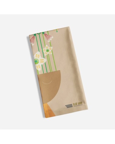 Plantes - Serviette, torchon de cuisine Ellie Good illustration torchon vaisselle qualité serviette haut de gamme beaux essui...