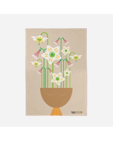 Plantes - Serviette, torchon de cuisine Ellie Good illustration torchon vaisselle qualité serviette haut de gamme beaux essui...