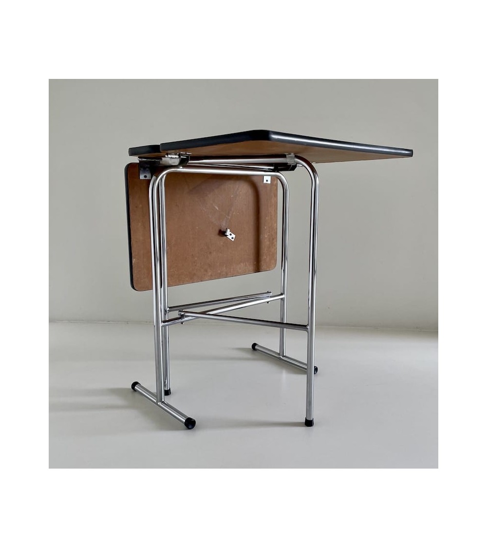 Table pliante vintage en Formica - Années 60 Vintage by Kitatori Kitatori - Concept Store d'Art et de Design design suisse or...