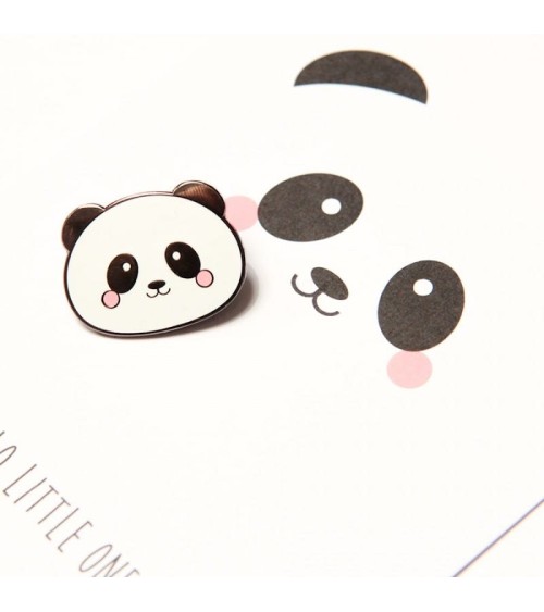 Emaille Pin - Panda Studio Inktvis Anstecknadel Ansteckpins pins anstecknadeln kaufen