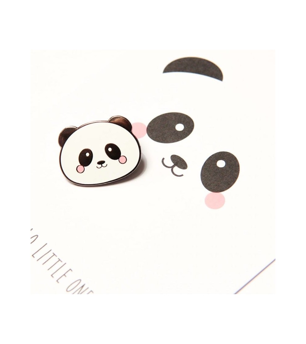 Emaille Pin - Panda Studio Inktvis Anstecknadel Ansteckpins pins anstecknadeln kaufen