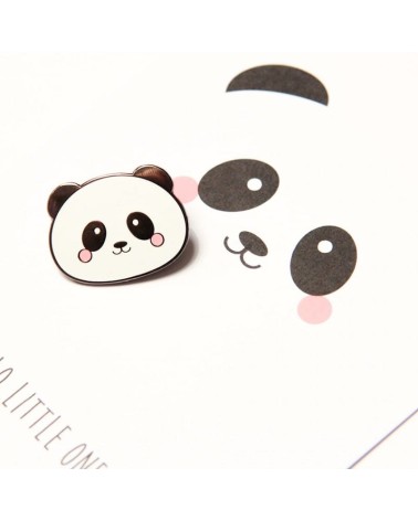 Emaille Pin - Panda Studio Inktvis Anstecknadel Ansteckpins pins anstecknadeln kaufen