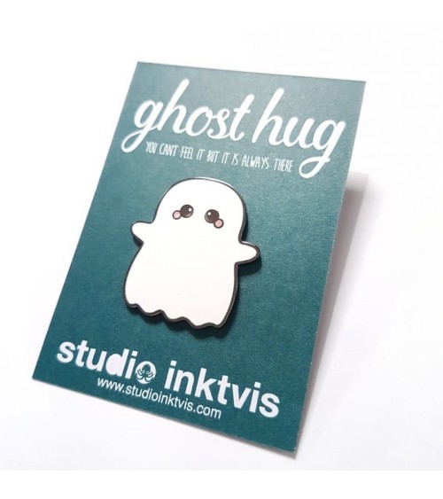 Enamel Pin - Ghost Studio Inktvis broches and pins hat pin badges collectible