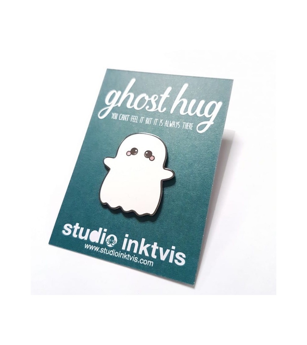Pin's - Fantôme Studio Inktvis pins rare métal originaux bijoux suisse